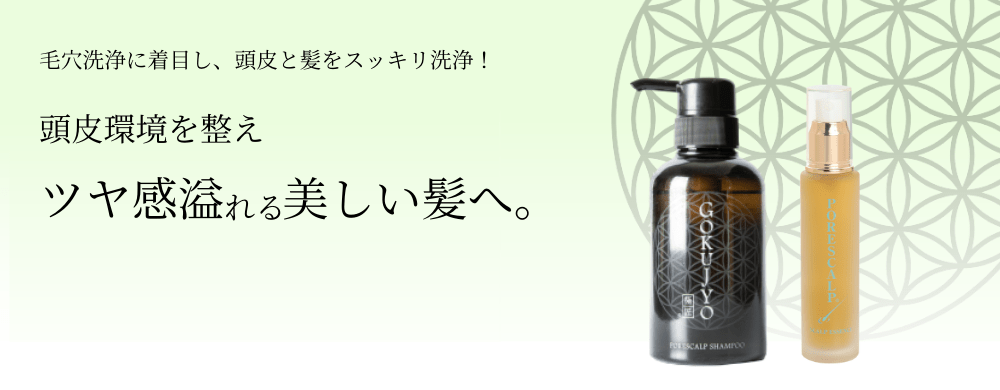 頭皮環境を整えツヤ感溢れる美しい髪へ。